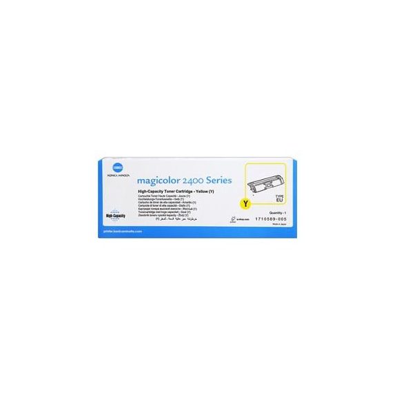 Minolta toner MC2400 yellow 4.5k Minolta toner MC2400 yellow 4.5k
