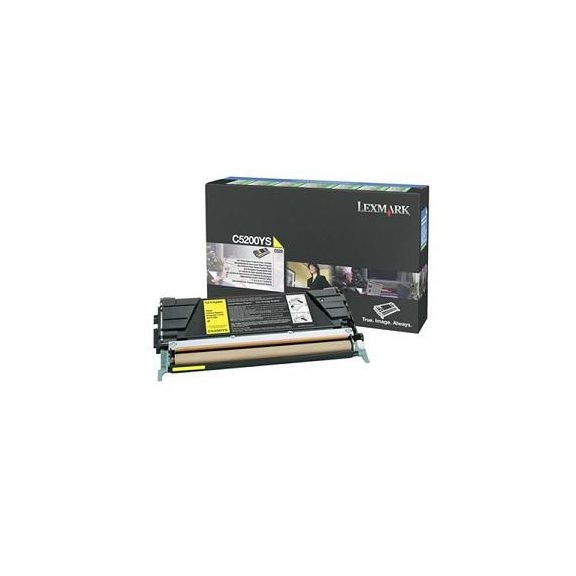 Lexmark toner C5200YS yellow Lexmark toner C5200YS yellow