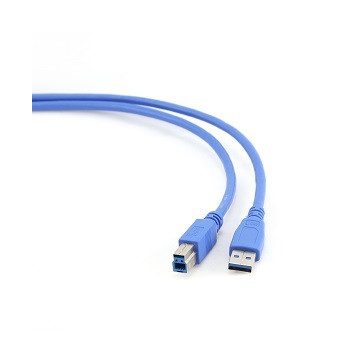   Kábel Usb 3.0 adatkábel 1.8M Gembird (CCP-USB3-AMBM-6) kék, prémium