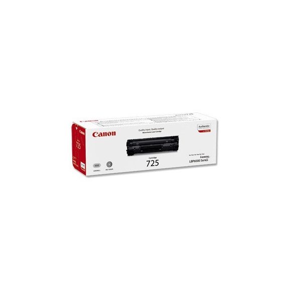 Canon toner CRG725 black 1,6k Canon toner CRG725 black 1,6k