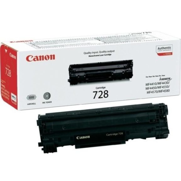Canon toner CRG728 black 2,1k Canon toner CRG728 black 2,1k