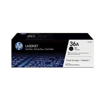 Hp toner CB436AD (36A) dupla black 2x2k