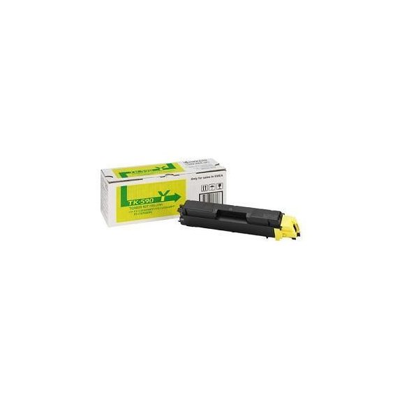 Kyocera toner TK590Y (FSC5250DN) yellow 6 k Kyocera toner TK590Y (FSC5250DN) yellow 6 k