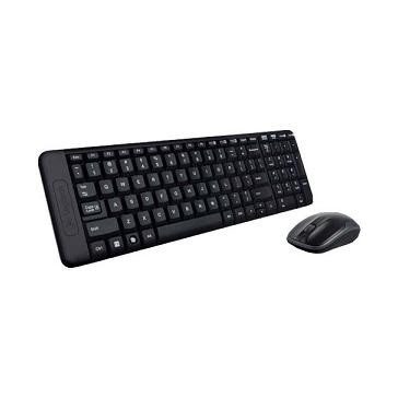 Logitech MK220 billentyűzet+egér wireless fekete
