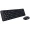 Logitech MK220 billentyűzet+egér wireless fekete