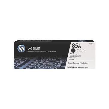 Hp toner CE285AD (85A) dupla black 2x1,6k