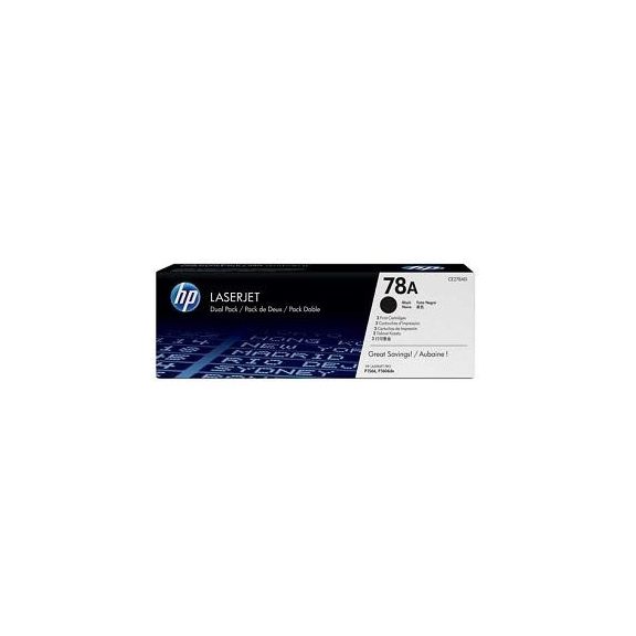 Hp toner CE278AD (78A) dupla black 2x2,1k Hp toner CE278AD (78A) dupla black 2x2,1k
