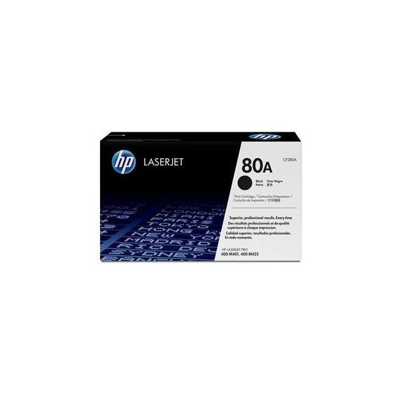 Hp toner CF280A (80A) black 2,7k Hp toner CF280A (80A) black 2,7k