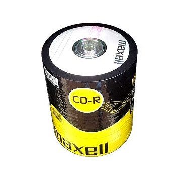 Írható cd MAXELL CD-R80 (52X) 100 db/csomag (HOL)