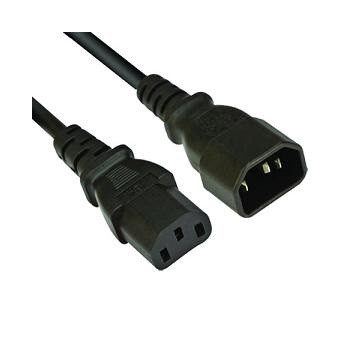   VCOM kábel hálózati tápkábel hosszabbító 1,8M, VDE CE-001