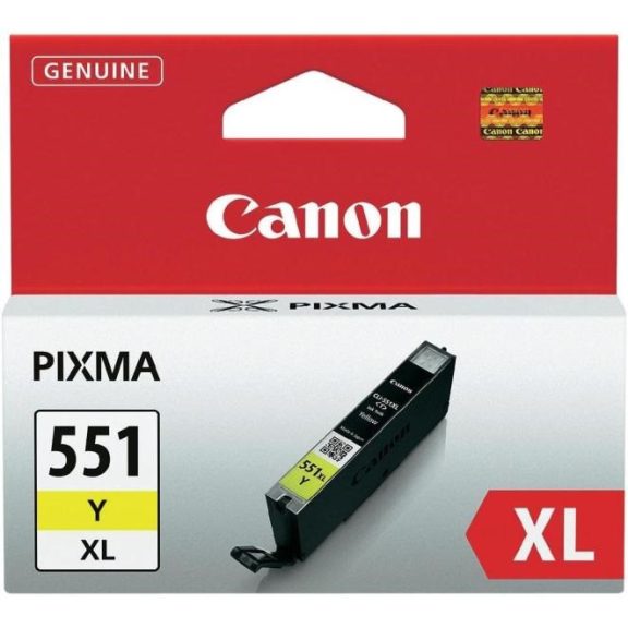 Canon tinta CLI551XLY yellow Canon tinta CLI551XLY yellow