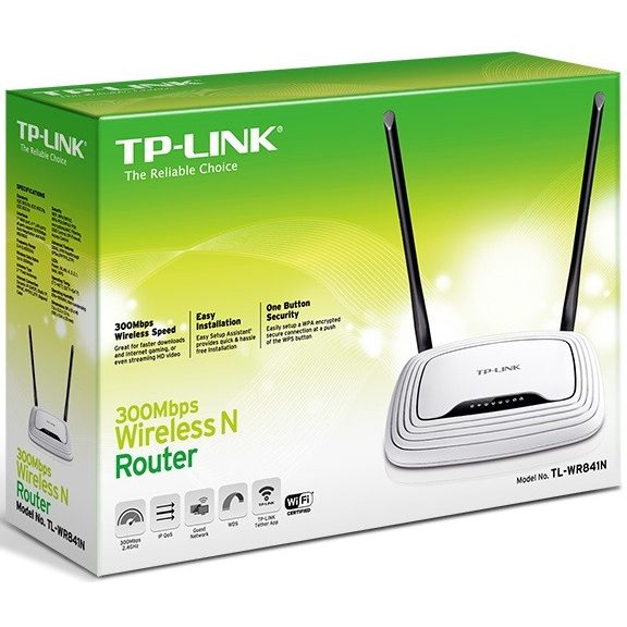 Tp-Link Router vezeték nélküli 4Port TL-WR841N Tp-Link Router vezeték nélküli 4Port TL-WR841N