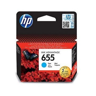 Hp tinta CZ110AE (655) cyan