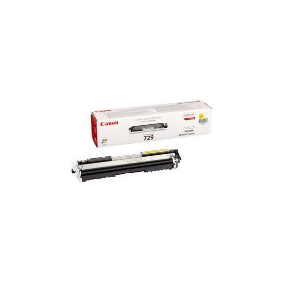 Canon toner CRG729Y yellow 1k Canon toner CRG729Y yellow 1k