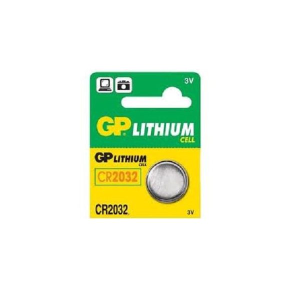 Elem GP gomb 2032 Lithium 3V Elem GP gomb 2032 Lithium 3V