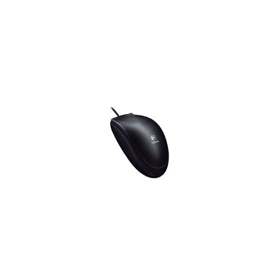 Logitech egér B100 USB fekete oem