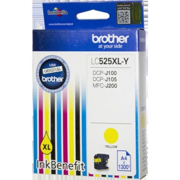 Brother tinta LC525XL Y yellow Brother tinta LC525XL Y yellow