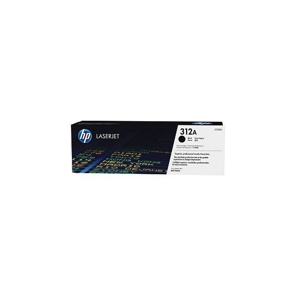 Hp toner CF380A (312A) black 2,4k Hp toner CF380A (312A) black 2,4k