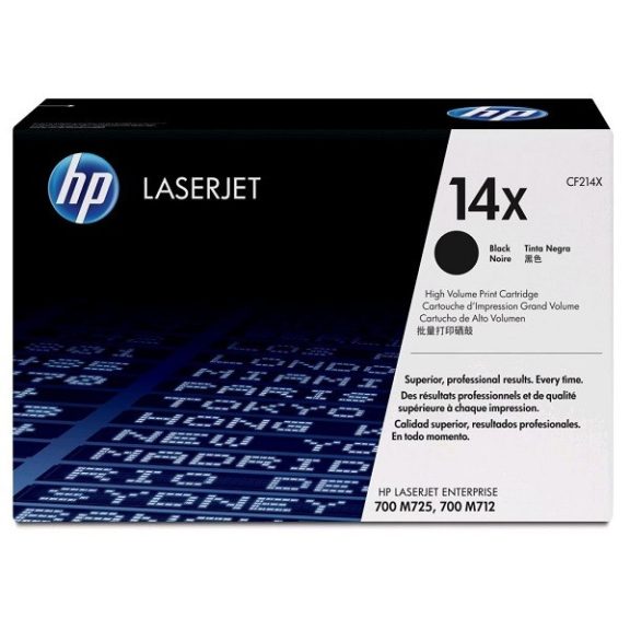 Hp toner CF214X (14X) black 17,5k Hp toner CF214X (14X) black 17,5k