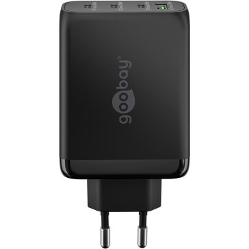   Goobay USB-C™ PD GaN többportos gyorstöltő (100 W), fekete