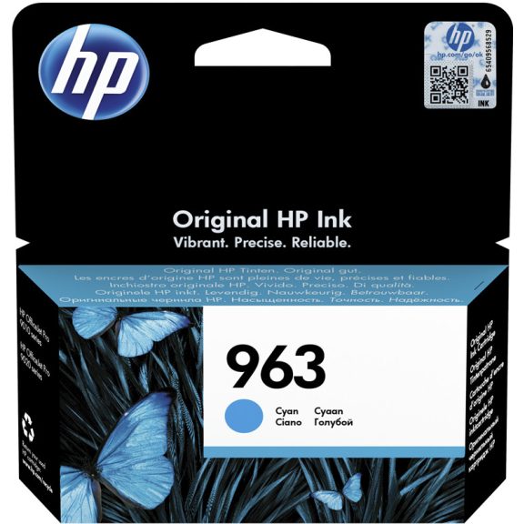 HP tinta 3JA23AE (963) cyan 0,7K HP tinta 3JA23AE (963) cyan 0,7K