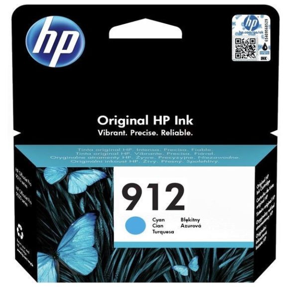 HP tinta 3YL77AE (912) cyan 0,3k HP tinta 3YL77AE (912) cyan 0,3k