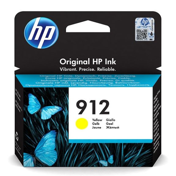 HP tinta 3YL79AE (912) yellow 0,3k HP tinta 3YL79AE (912) yellow 0,3k