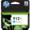 HP tinta 3YL81AE (912XL) cyan 0,8K