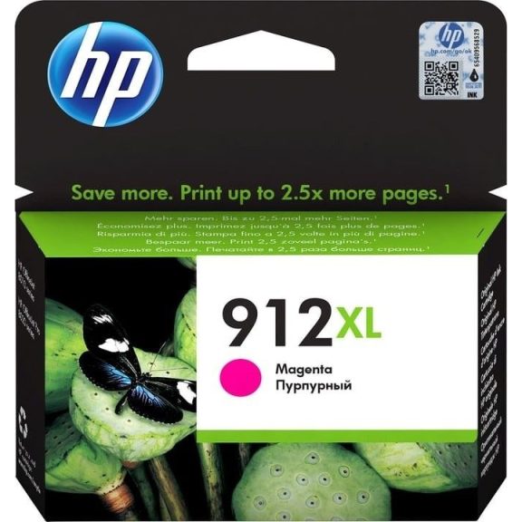 HP tinta 3YL82AE (912XL) magenta 0,8K HP tinta 3YL82AE (912XL) magenta 0,8K