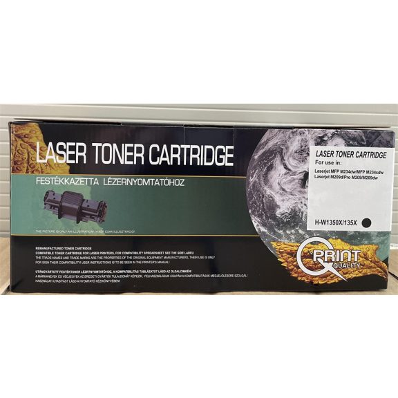 Q-Print Toner W1350X (chipes) black 2,4K Q-Print Toner W1350X (chipes) black 2,4K