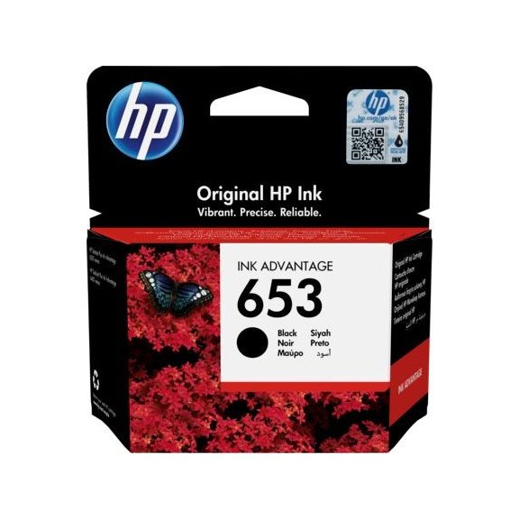HP tinta 3YM75AE (653) black HP tinta 3YM75AE (653) black