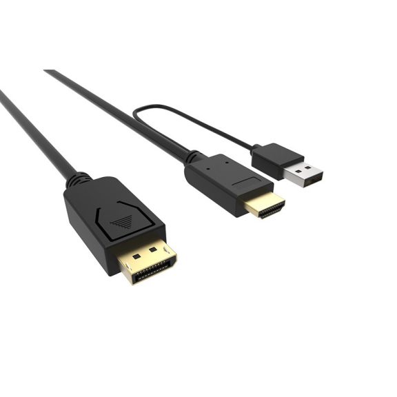 VCOM kábel átalakító HDMI (apa) - DisplayPort (apa) 1,8 m (CG599AC-1.8) VCOM kábel átalakító HDMI (apa) - DisplayPort (apa) 1,8 m (CG599AC-1.8)