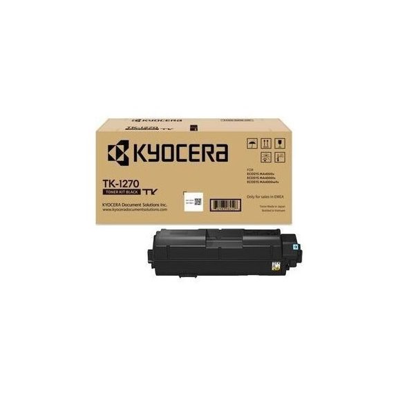 Kyocera toner TK1270 Black 10k Kyocera toner TK1270 Black 10k