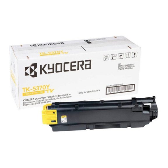Kyocera toner TK5370Y Yellow 5k Kyocera toner TK5370Y Yellow 5k