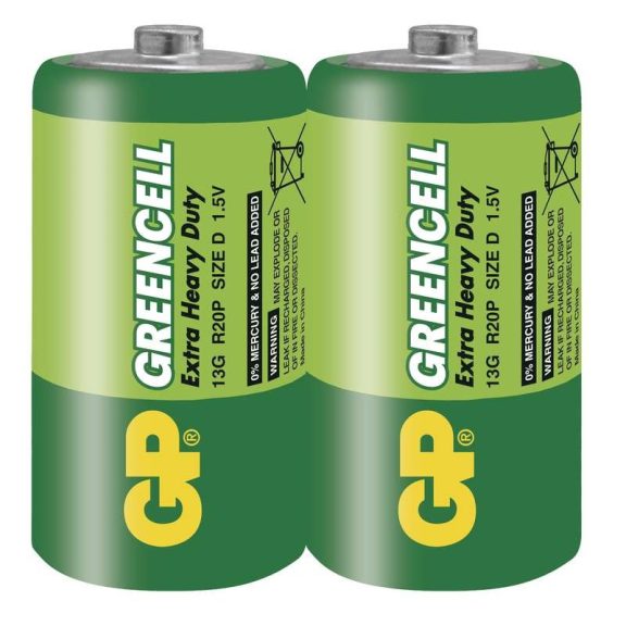 Elem GP góliát (greencell )(R20) ( 2db/ csom ) ÁR/csomag Elem GP góliát (greencell )(R20) ( 2db/ csom ) ÁR/csomag