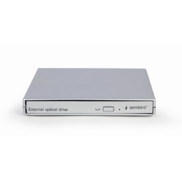 DVD író külső Gembird ezüst (DVD-USB-021-SV)