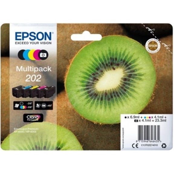 Epson tinta T02E7 multipack (202) Epson tinta T02E7 multipack (202)
