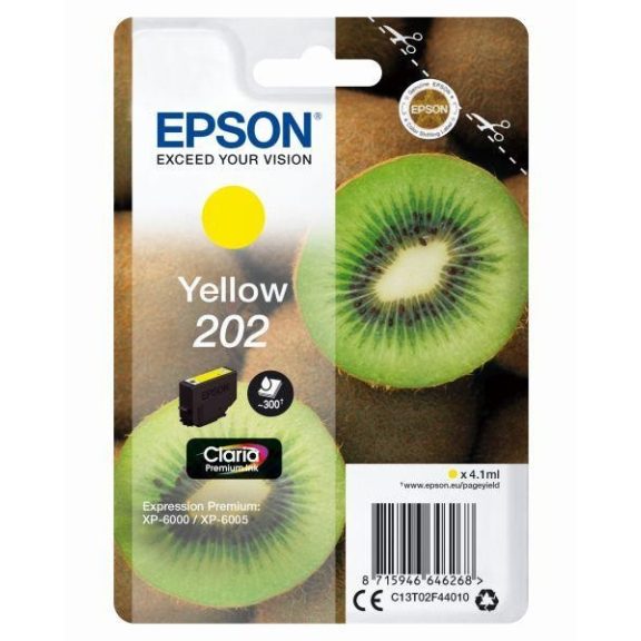Epson tinta T02F4 yellow (202) Epson tinta T02F4 yellow (202)