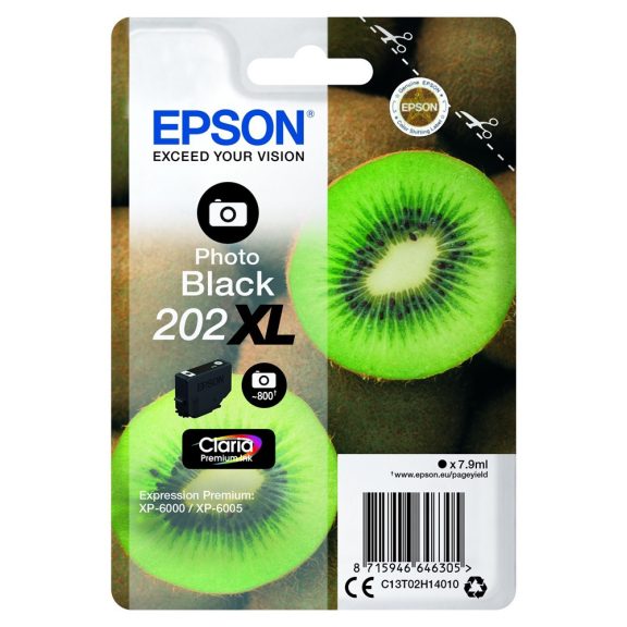 Epson tinta T02H1 photo black (202XL) Epson tinta T02H1 photo black (202XL)