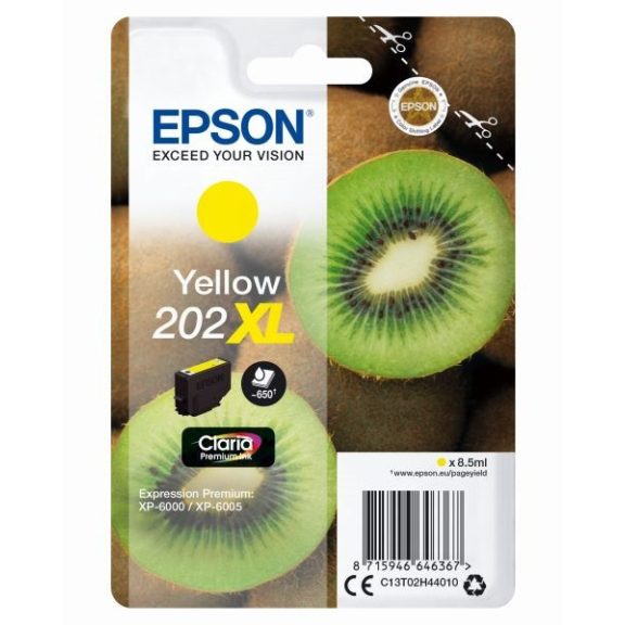 Epson tinta T02H4 yellow (202XL) Epson tinta T02H4 yellow (202XL)