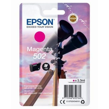 Epson tinta T02V3 magenta (502)