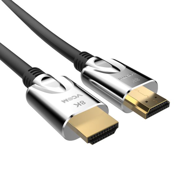 VCOM kábel HDMI (apa-apa) 2m (v2.1, 19M/M, 3D) fekete (CG862-B-2) VCOM kábel HDMI (apa-apa) 2m (v2.1, 19M/M, 3D) fekete (CG862-B-2)