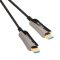 VCOM aktív optikai kábel HDMI (apa-apa) 60m (v2.0, 19M/M, 3D) fekete-ezüst (D3742A-60.0)