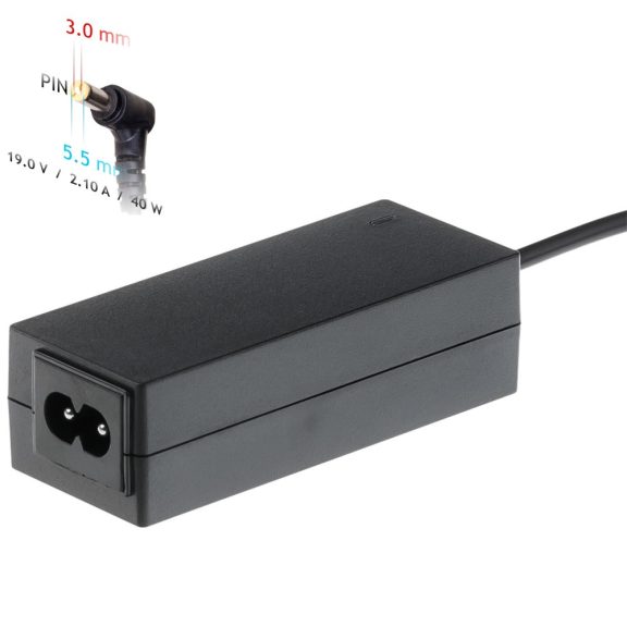 Notebook adapter Samsung 19V/2.1A 40W 5.5 x 3.0 mm+pin ( AK-ND-48 ) Notebook adapter Samsung 19V/2.1A 40W 5.5 x 3.0 mm+pin ( AK-ND-48 )
