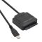 VCOM kábel átalakító USB Type-C - SATA III (CU819)