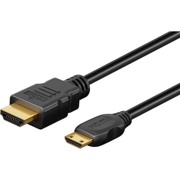 Goobay HDMI (apa) - mini HDMI (apa) kábel, 1 m (8k 60 Hz) Goobay HDMI (apa) - mini HDMI (apa) kábel, 1 m (8k 60 Hz)