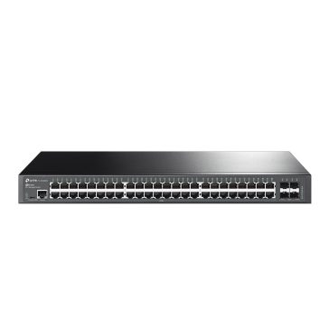   Tp-Link Switch Omada 48 Port Gigabit L2+ menedzselhető, 4×10 Gbps SFP+ slot (TL-SG3452X)