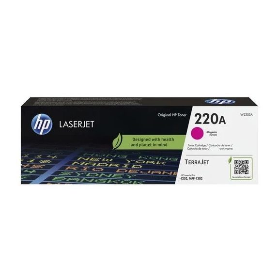 HP Toner W2203A (220A) Magenta 1,8K HP Toner W2203A (220A) Magenta 1,8K