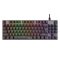 Meetion RGB Vezetékes mechanikus, Red Switch gamer  billentyűzet MK008Pro (HU)