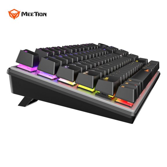 Meetion RGB Vezetékes mechanikus, Red Switch gamer  billentyűzet MK008Pro (HU)
